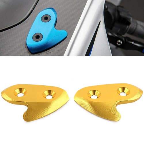 Gold rearview mirror block - rearview,